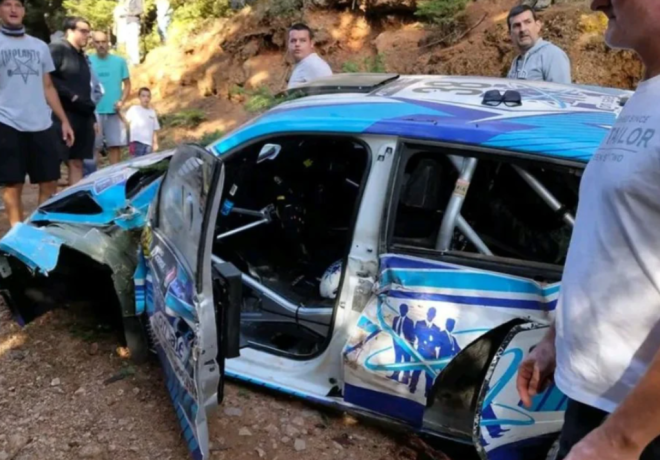 Με σοβαρό ατύχημα ξεκίνησε το ΕΚΟ Ράλλυ Ακρόπολις 2024 - Καλά στην υγεία τους οι δύο Έλληνες